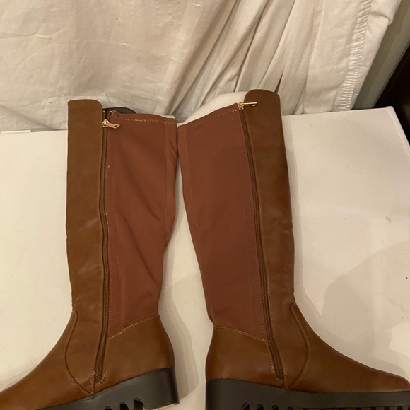 DB DK fashions brown kneehigh boots 5.5 NWT - Picture 5 of 8